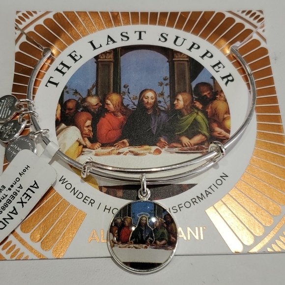 Alex and Ani The Last Supper religious bracelet - Picture 1 of 7